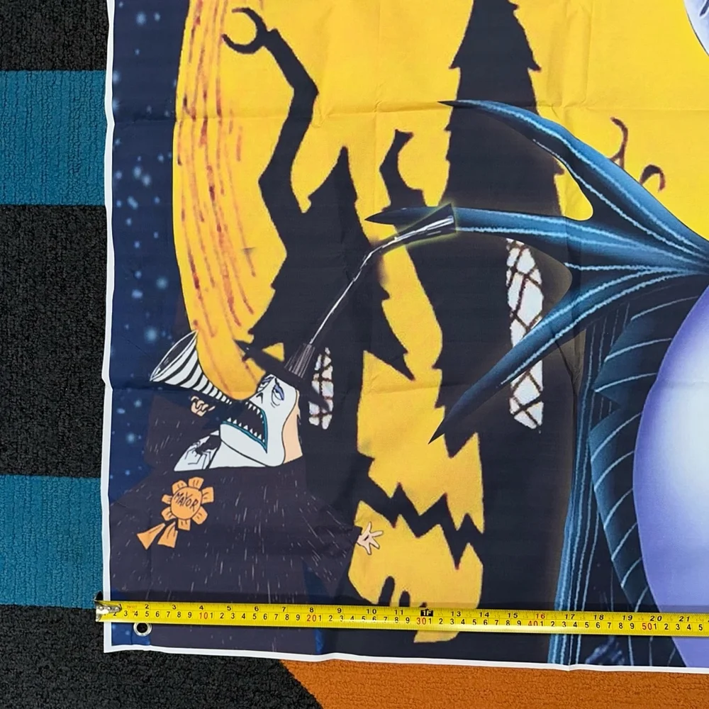The Nightmare Before Christmas Happy Birthday Backdrop Party Large Disney